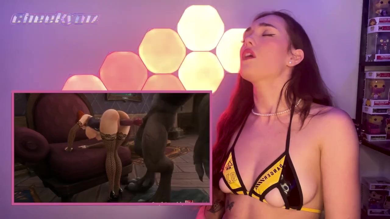 Hentai Porn Reaction 3: Cum w/ a cute Kiwi brunette watch online