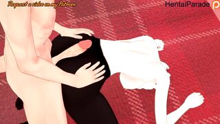 Rubbing your Dick on Nightfall Thicc Ass Hentai Uncensored - 3 image