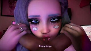 Tasty Toy : E-girls Edition Giantess Blowjob POV - 9 image