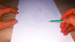 What's under the skirt of this Japanese hentai girl?? - 10 image