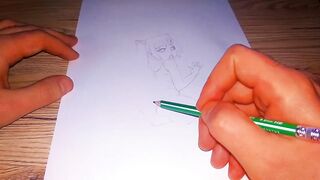 What's under the skirt of this Japanese hentai girl?? - 8 image