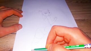 What's under the skirt of this Japanese hentai girl?? - 9 image