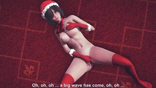 Girl masturbates for you at Christmas - 9 image