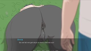 The Secret of the House - Redhead college girl gets stucked and fucked (Anna scenes)