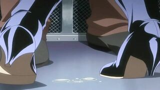 Cute anime girls fuck on the train [Hentai Uncensored] - 2 image