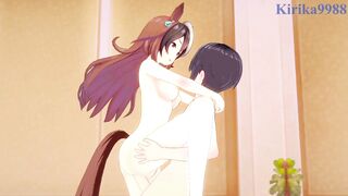 Symboli Rudolf and I have intense sex in the bedroom. - Uma Musume Pretty Derby Hentai - 5 image