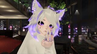 You found a cat girl in the bar and had some fun with her - 3 image
