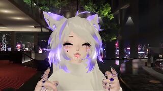 You found a cat girl in the bar and had some fun with her - 4 image