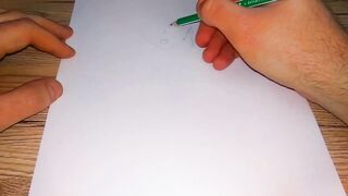 An exited Japanese woman leans her huge boobs against the glass - 2 image