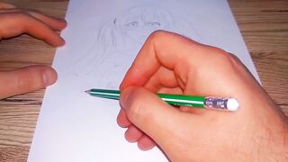 An exited Japanese woman leans her huge boobs against the glass - 9 image