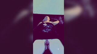 Cosplaying Milf Playing With Herself - 10 image