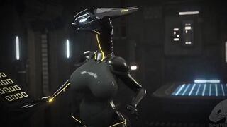 SCP MAL0 GETS RAILED AND GLAZED IN MASSIVE AMOUNTS OF CUM ANIMATED SHORT MOVIE AND ALSO SYNTH FURRY - 3 image