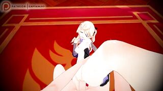 Genshin Impact Fischl Extreme Hardcore POV SEX | Cute Hentai R34 Rule34 Porn JOI Anal Creampie - 10 image