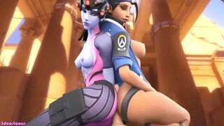 Penetrating two CULES AT THE SAME TIME