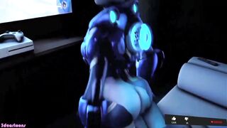 FUCKING TO TRACER at the office - 4 image