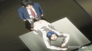 Sexy teacher in stockings enjoys sex (uncensored hentai) - 3 image