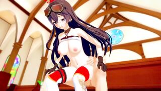 Hot Sex With Cute Anime Girl (Hentai Genshin Impact) - 8 image