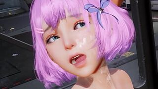 3D Hentai Boosty Hardcore Anal Sex With Ahegao Face Uncensored - 1 image
