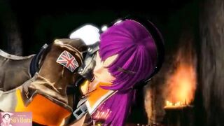 Hentai 3D - Super warrior and the alien - Hard H scene with nice art will make you cum - 2 image