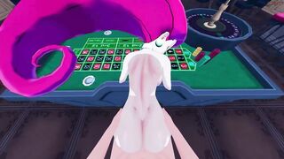 Team Rocket's Jessie gets POV fucked by you in a casino, lets you cum inside her pussy - Pokemon Hentai. - 5 image