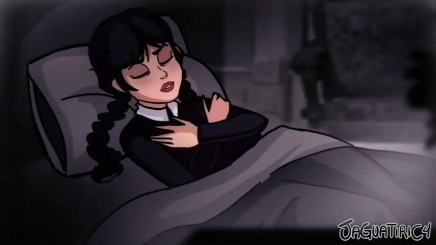 Cartoon Xxx New 3gp - Adult Wednesday Addams +18 aged and her Thing - Wandinha e Maozinha Family  Addams Cartoon watch online