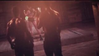 Lara Croft Anal Gangbang Hardcore 3D Hentai - 2 image