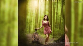 Girls gaining muscle in the forest - Episode 2 - Ai animation - 5 image