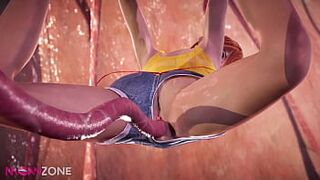 ReadHead Teen Misty from Pokemon gets roughly fucked by tentacles cartoon uncensored - 1 image