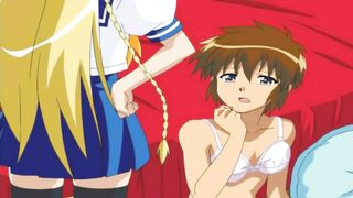 Cute blonde with big boobs enjoys sex (Hentai Uncensored) - 8 image