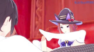 Sweep Tosho and I have intense sex in the bedroom. - Uma Musume Pretty Derby Hentai - 2 image