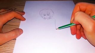 Cute Japanese girl peed on the floor - 5 image