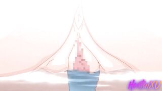 Hentai / stranded on a desert island with four horny beauties - 2 image