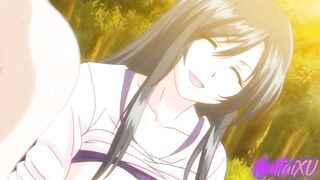 Hentai / stranded on a desert island with four horny beauties - 7 image