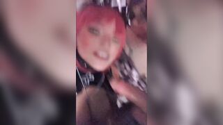 Makima sucks two dicks at once