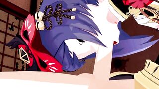 Kujou Sara Genshin Impact 3D Hentai Part 2/9 - 2 image