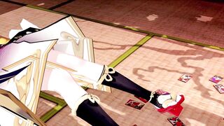 Kujou Sara Genshin Impact 3D Hentai Part 1/9 - 2 image