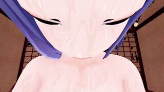 Kujou Sara Genshin Impact 3D Hentai Part 4/9 - 7 image
