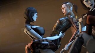 Mass Effect - EDI (Crazy Futa Mix) - 6 image