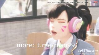 Dva was trolled and sucks cock - 4 image