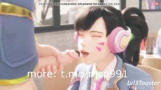 Dva was trolled and sucks cock - 5 image