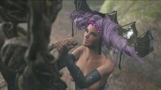 A sexy Witch gets Wood in the Forest - 1 image