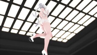 mmd r18 cute Haku was trained to be king dick vacuum cleaner 3d hentai - 2 image