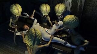 Alien fucks scientists woman - 1 image