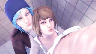 Life Is Strange: Max & Cloe Blowjob Animation By Madruga3D & Voice Acted By MagicalMysticVA - 3 image