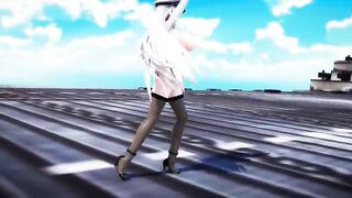 MMD R18 Azur Lane Enterprise Race Queen Dance and sex 3D hentai - 5 image