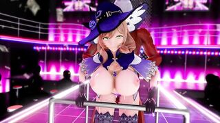 I bet your step sister want to watch this together with you Hentai 3d mmd genshin impact lisa - 3 image