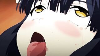Cute anime girl learning how to sucking dick - 10 image