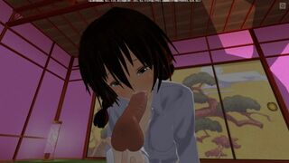 3D HENTAI Cummed on redhead girlfriend all over face - 1 image