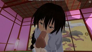 3D HENTAI Cummed on redhead girlfriend all over face - 7 image