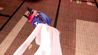 Kujou Sara Genshin Impact 3D Hentai Part 8/9 - 2 image